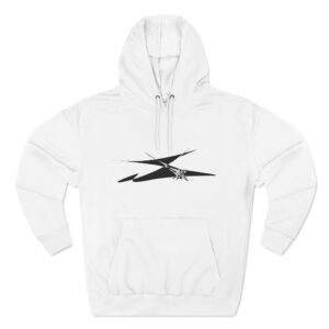 Fleece Hoodie - Shooting Star & Where's Your Head At Design